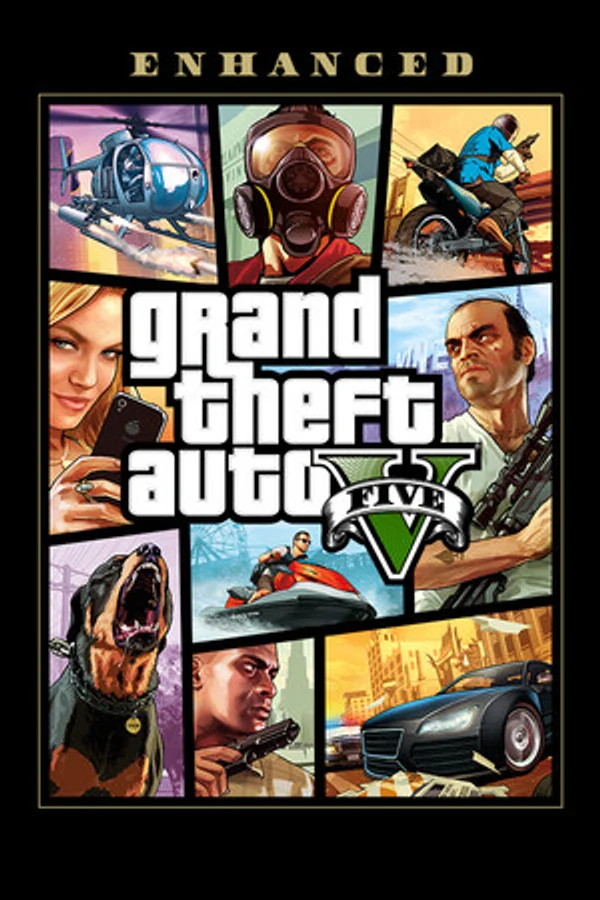 Jaquette de Grand Theft Auto V Enhanced